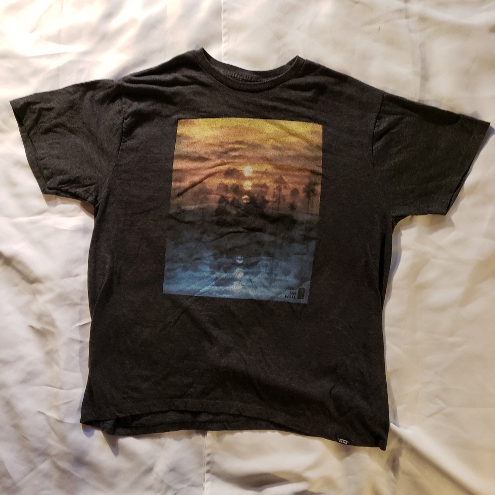 VANS graphic t-shirt sunset